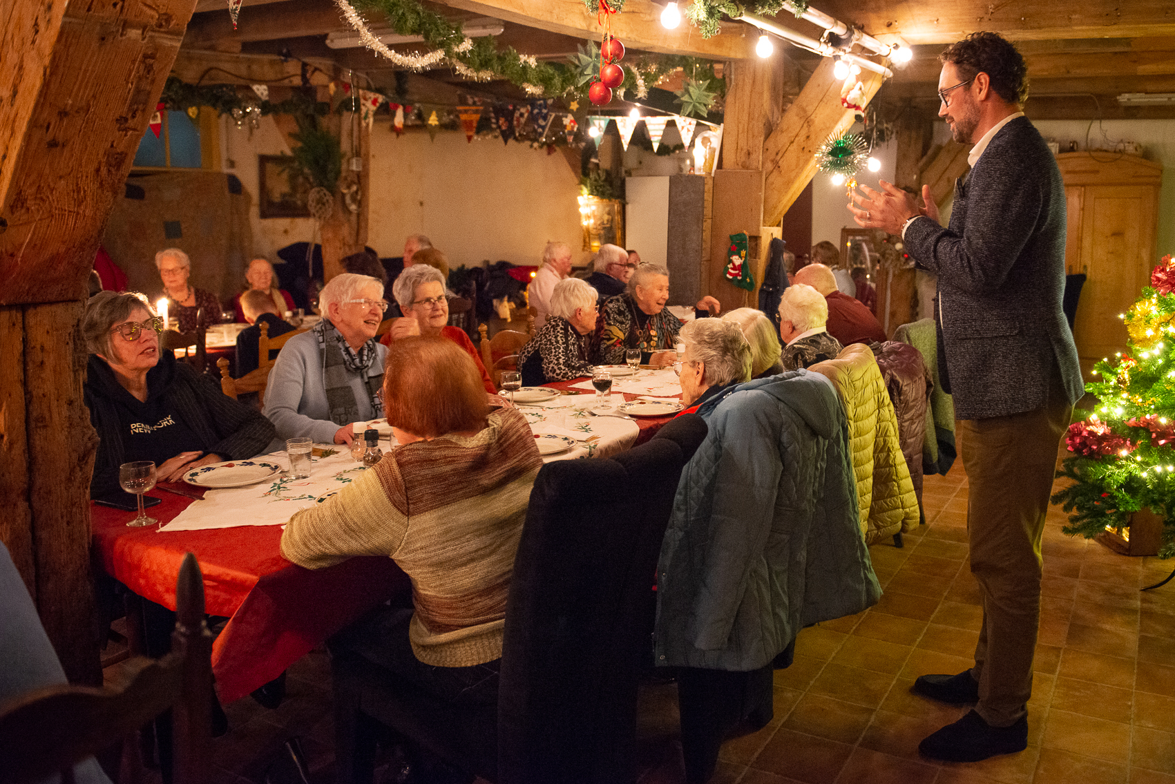 Karperhoeve Na 2 jaar weer een kerstdiner!